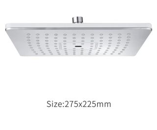 Верхний душ Rose RH37 белый/хром